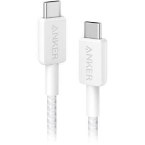 Anker 322 Braided Usb-C to Usb-C Cable 60W 3ft - White