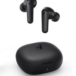 Anker Soundcore R50i Wireless Earbuds, TWS with 30H+ Playtime, Clear Calls & High Bass, IPX5-Water Resistant - Black